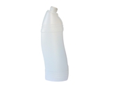 Lahev na WC 750 ml, čirá, s logem