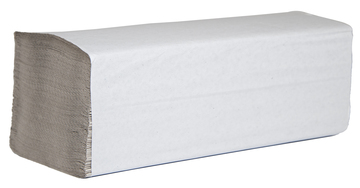 Papírové ručníky ZZ 5000, 1 vrstva, recykl, šedé