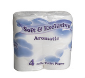 Toaletní papír malý XXL, 60 rolí, 2 vrstvy, celulóza, bílý