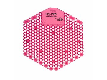 FRE-PRO Wave Deodorizer vonné sítko do pisoáru gelové, růžové/Spiced Apple
