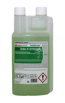 G07 DAS R STRONG dávkovací lahev 1 l, čisticí prostředek na podlahy s rozpouštědlem