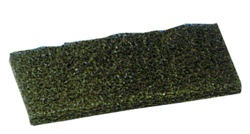 Pad ruční 11,5 x 25 cm, zelený