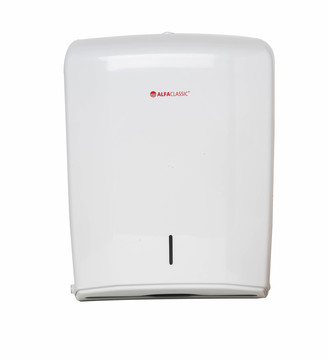 Zásobník na papírové ručníky ZZ, plast, bílý